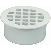 PROFLO PF42838 4" PVC Hub Drain Base - N/A