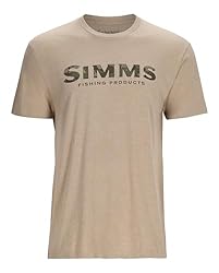 Simms Men's Logo Classic T-Shirt – Cotton Blend