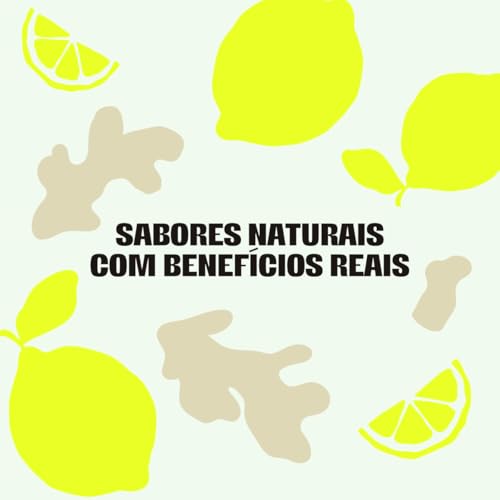AWE Limão e Gengibre - Bebida Fitness Energética - Pack com 6 Unidades - Lata 355 ml