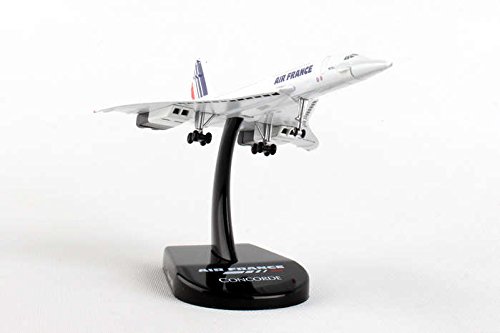 Daron Postage Stamp PS5800-1 Air France Concorde 1:350 Scale Diecast Display Model With Stand