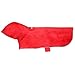 RC Pet Products Packable Dog Rain Poncho Crimson - X Large
