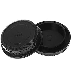 PK Camera Body and Rear Lens caps,Compatible with