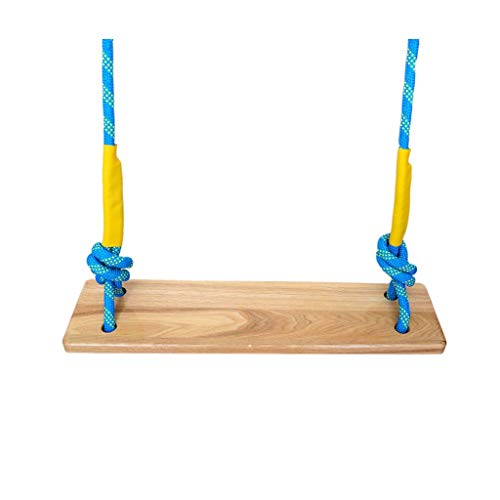 xiaodou Gartenschaukel Verlängern Sie verdicken Doppelschaukel Kletterseil Massivholz Schaukel Kinderstuhl Spielzeug…