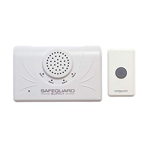 Wireless Doorbell, ERA-UTDCR Door Chime with 4000 Feet Range, Ideal Wireless Door Chime for Business & Home, Long Range Wireless Doorbell Goes Through Multiple Walls & Floors, Concrete, Metal & Brick