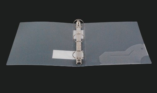Filexec Products 2-Inch 3 Ring Binder, Clear, Pack of 2 (50299-64243)