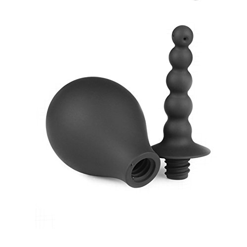 Beauty Molly Anal Douche Superior Medical Materials Silicone Beads Douche for Women Men Enemas Bulbs,14.4 Ounce