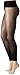 Hue Women's Flat-tering Fit Opaque Footless Tights, black, 3