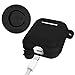 Airpods Case Cover, 6 in 1 Silicone Protective Airpod Case Accessories Airpods Headphone Case with Keychain, for Apple AirPods 2 & 1 Charging Case，BTMAGIC Support Ｗireless Charging (Black)thumb 1