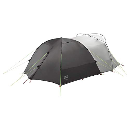 Jack Wolfskin GRAND ILLUSION IV FR camping tent with spacious vestibule, repair kit included