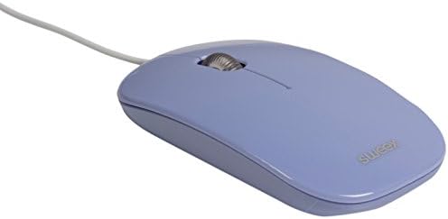 Sweex Ultra Slim USB 1000 dpi Optical Mouse - Purple