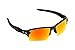 Seek Optics Replacement Sunglass Lenses for Oakley Flak 2.0 XL - Shatterproof Replace a Scratched or Broken Lens in Existing Frames Fire Red Mirror Polarized