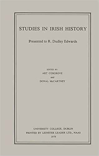 Studies In Irish History Presented To R Dudley Edwards Cosgrove Art Donal Mccartney Ed Amazon Com Books