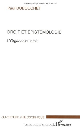 Droit et épistémologie