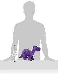 goDog Dinos Bruto Squeaky Plush Dog Toy, Chew Guard