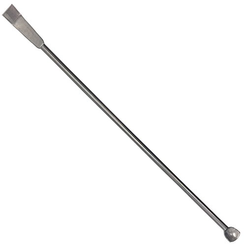 OESS Micro Lab Scoop Reagent Laboratory Mixing Spatula 22cm Long Sampling Spoon Stainless Steel Pack 4Pcs - Thumbnail 4