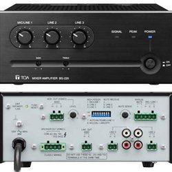 TOA BG-220 20 Watt 4 Ohm/25/70V Mono Power