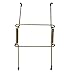 Xinlinke 5Pcs 6-Inch Small Invisible Plate Wire Hanger Wall Holders with Protective Rubber Cover for 5