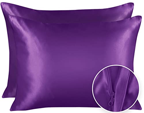 ShopBedding Luxury Satin Pillowcase for Hair