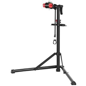 SONGMICS Bike Repair Stand Rack, Heavy-Duty and Sturdy Maintenance Stand with 2 Legs, Quick Release Handles, Welded…