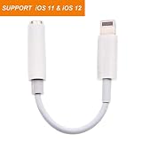 Pateramoer Phone Headphones Adapter to 3.5mm Audio Adapter,Adapter to 3.5mm Headphones Adapter, Support iOS10.3,Compatible Phone Charger X Phone 8 8Plus 7 7 Plus 6s 6s Plus 6 6 Plus