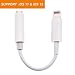 Pateramoer Phone Headphones Adapter to 3.5mm Audio Adapter,Adapter to 3.5mm Headphones Adapter, Support iOS10.3,Compatible Phone Charger X Phone 8 8Plus 7 7 Plus 6s 6s Plus 6 6 Plus primary