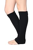 Chalier Women's Leg Warmers Knitted Socks Long Leg Warmers Warmer Socks