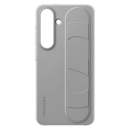 Samsung Galaxy S25 Standing Grip Phone Case, Protective Cover, Soft Touch, Kick…