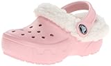 crocs Kids' Mammoth EVO Clog (Toddler/Little Kid),Petal Pink/Oatmeal,J1 M US Little Kid