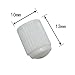 Godeson White Plastic Valve Cap For kinds of cars, trucks, bikes Scharder Valve.Hard Valve Cap Help Prevent Air Leakage(Pack of 5pcs)