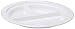 Genuine Joe Round White Divided Plates, 9