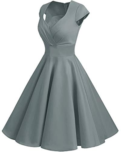 Bbonlinedress Women Short 1950s Retro Vintage Cocktail Party Swing Dresses in Dubai - UAE | Whizz Cocktail Bbonlinedress Women Short 1950s Retro Vintage Cocktail Party Swing Dresses in Dubai - UAE | Whizz Cocktail