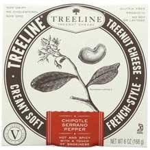 Tree Line Chipotle Serrano Pepper Treenut Cheese, 6 Ounce -- 6 per case.