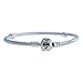 PANDORA Silver Bracelet Snap clasp 590702HV-20 7.9 inch