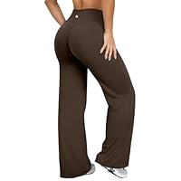 OQQ Yoga Pants Women High Waist Stretch Casual Soft Straight Leg Bottoms