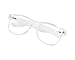 Clear Glasses Non Prescription Lens Plastic Transparent Frame Sunglasses Glass