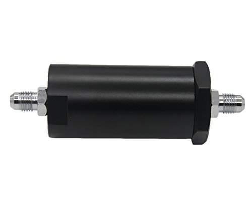 Dracary Nitrous Filter Works For Any Brand System Nitrous Outlet (Black, 4AN) - Thumbnail 4