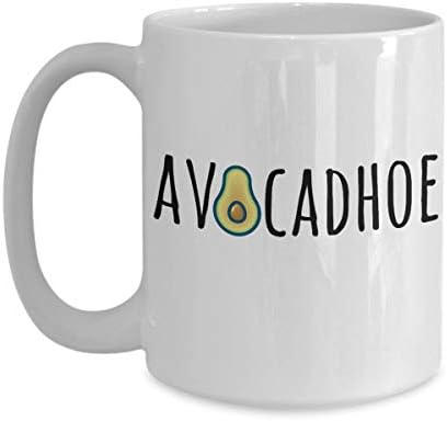 Avocadhoe Mug, Avocado Lover Mug, Avocado Gift, Avocado Lovers Gift, Gift For Her, Gift For BFF, Funny Avocado Gift, Funny Avocado Mug, Gag