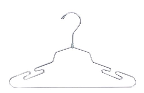 NAHANCO LIN18 Chrome-Plated Metal Lingerie Hanger, 18