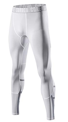 saraca core Men's Youth Compression Yoga Athletic Pants Running Football Tights Baselayer Workout Basketball Leggings