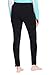 TuffRider Ladies Cotton Pull-On Knee Patch Plus Breeches, Black, 38