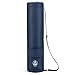 Gonex Yoga Mat Bag, Yoga Mat Carrier Full-Zip Exercise Carry Bag for Women with 2 Multi-Functional Cargo Pockets Extra Wide Adjustable Shoulder Strap, Peacock Dark Bluethumb 2