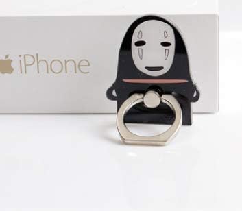 Meipai Studio Ghibli Totoro Sailor Moon Luffy Naruto Detective Cona Figure Metal Finger Ring Mobile Phone Smartphone Stand Holder