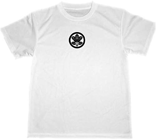 Amazon Tシャツ 白 ドライ 丸に橘 偉人 戦国武将 幕末 家紋 グッズ 井伊直正 Tシャツ カットソー 通販