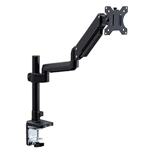 アイリスオーヤマ モニターアーム ディスプレイ ディスプレイアーム シングルUSB付き DA-G101U ブラック シングル