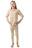 Sheerly Touch-Ya Girl’s Long Sleeve Top & Bottom Thermal Underwear