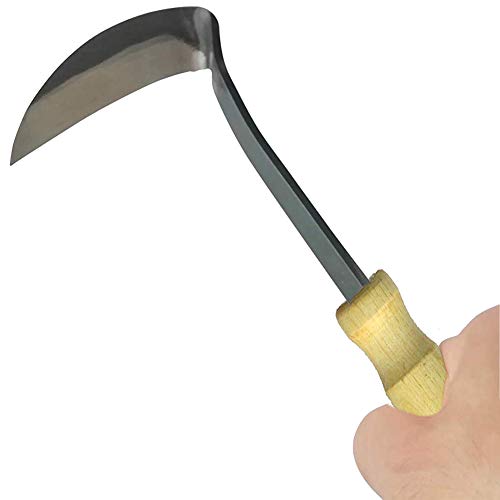 Gardening Weeding Sickle - Hand Hoe/Sickle is Perfect for Weeding and Cultivating - Nejiri Kama