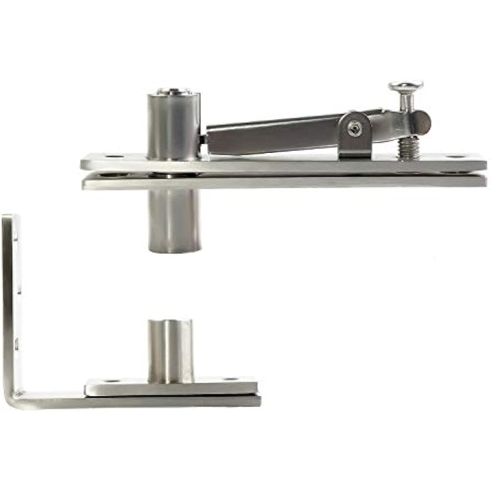 Door Pivot Hinges Heavy Duty 360 Degree Shaft For Wood Doors 304