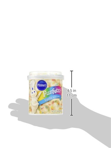 Pillsbury, Vanilla Funfetti Frosting, 15.6oz Tub (Pack of 3) - Thumbnail 4