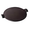 Pizzasteen glad Ø370mm Interhal 7514-79 Fusain
