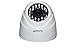 Sumpple Wired/Wireless Wi-Fi 720P Indoor Ip Video Dome Camera, Network Security Camera, Night Vision, Motion Detection, Video Record for Home, Office, Business, Support iOS, Android or PC White